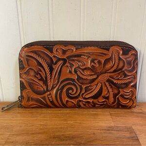 Patricia Nash Tooled Leather Wallet